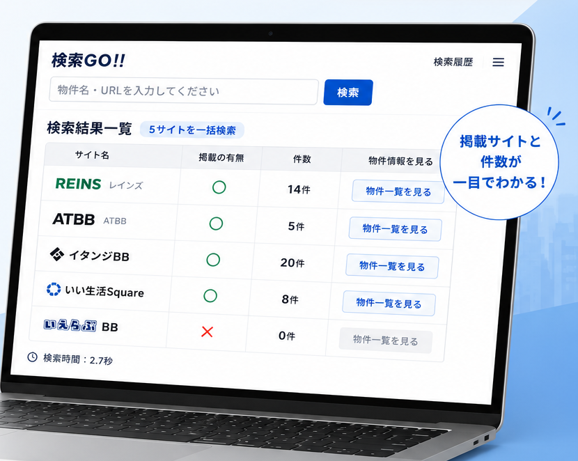 検索GO 画面